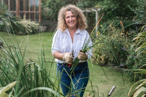 At home with Sarah