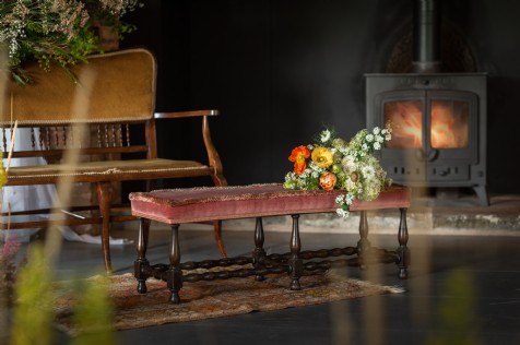 An intimate Cheshire wedding doused in vintage style