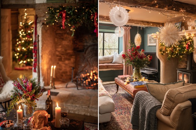 The Knapp in the Cotswolds at Christmas