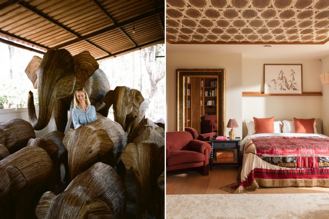 Ruth Powys and her home, The Ark in Somerset