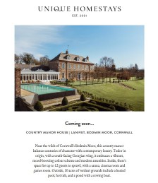 Coming soon: Country Manor House