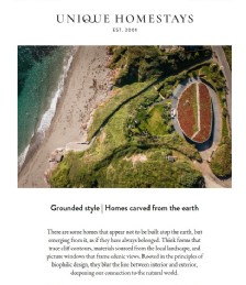 Grounded style | Homes carved from the earth