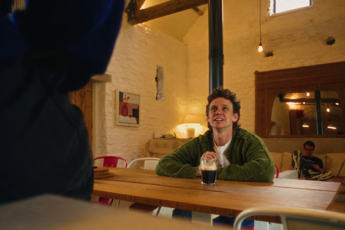 Will Warr in the dining room at Celestia