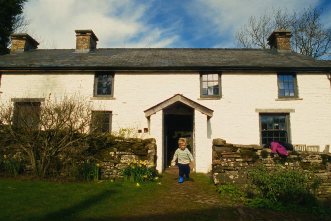 The exterior of Celestia in the Brecon Beacons