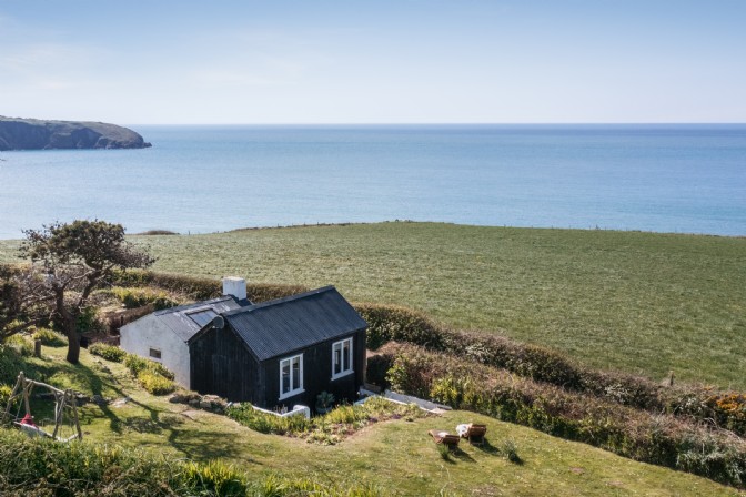The Cable Hut in Pembrokeshire, Wales