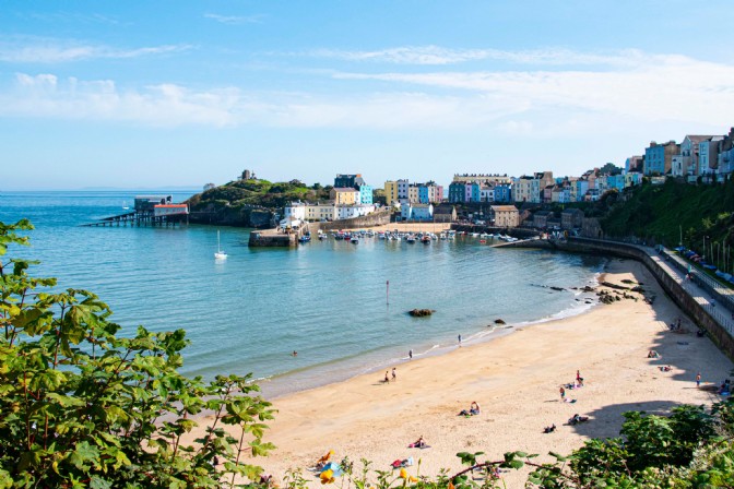 Best beaches in Wales: North Beach in Tenby, Wales