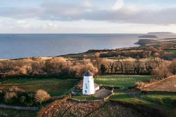 Isla Windmill, Beaumaris, Isle of Anglesey, Wales, UK