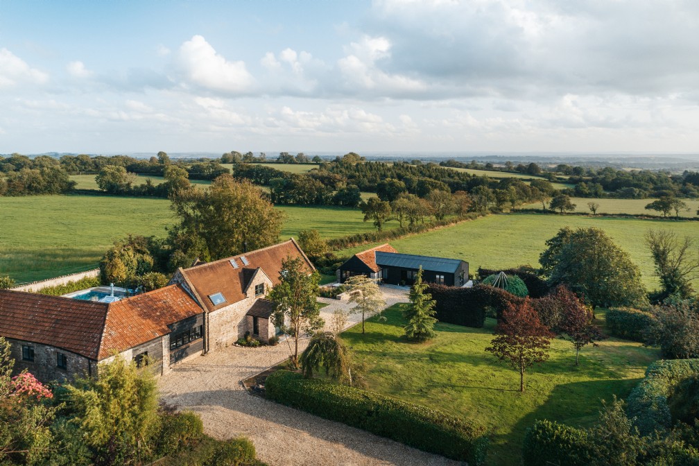 Luxury Country House with Heated Pool For Sale | Wells, Somerset