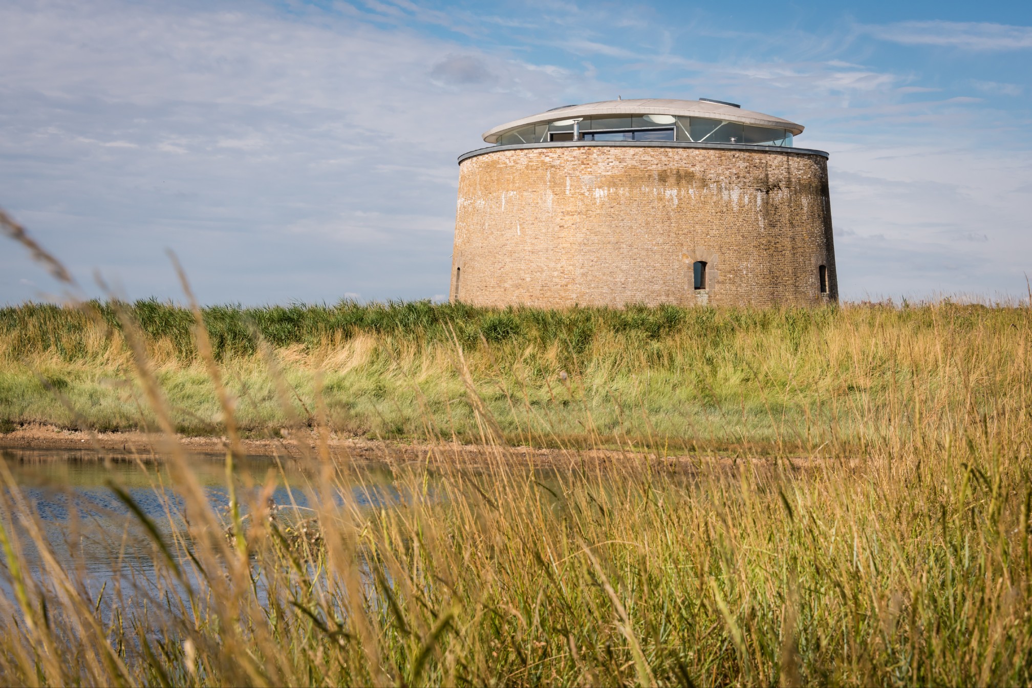The Found Luxury Self Catering Martello Tower Bawdsey Woodbridge