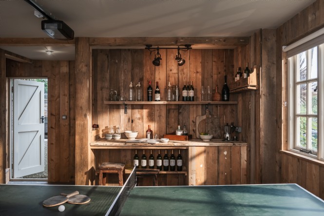 Make your favourite tipple after a game of ping pong