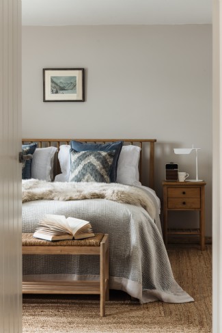 One of two beautifully appointed super king-size bedrooms