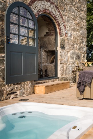 The secluded setting is perfect for those who want to get away from it all