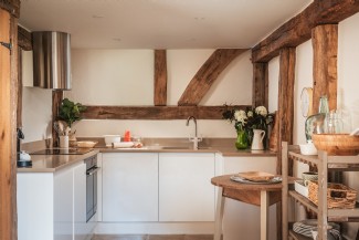 The kitchen is equipped with all the essentials for a self-catering getaway