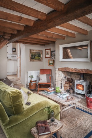 Inkwell Cottage´s country-style living room