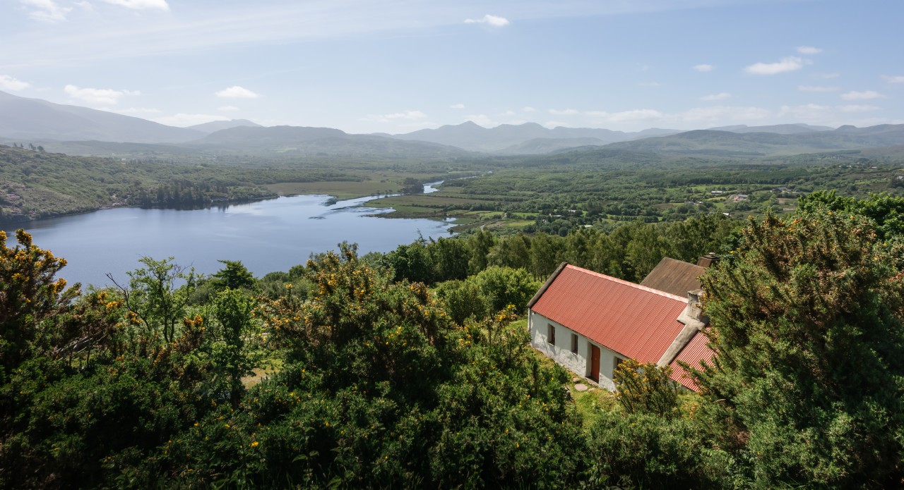 Lost Cottage - A remote lakeside location in County Kerry