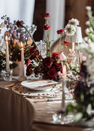 In bloom: a wedding editorial at Scarlet Hall