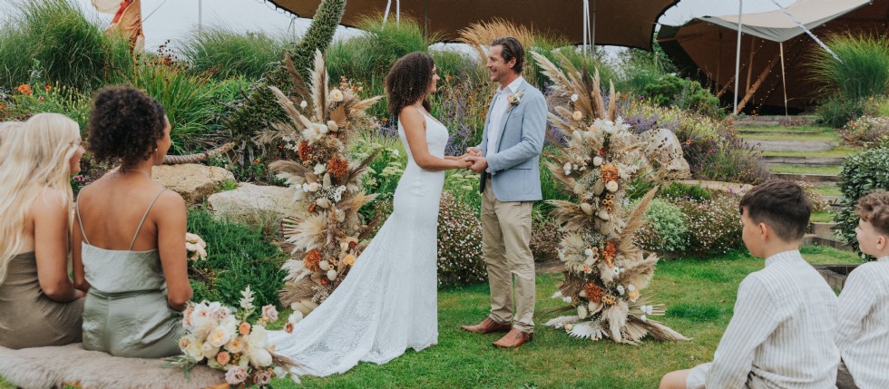 Bohemian nuptials on the Cornish coast