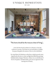 "The home should be the treasure chest of living"