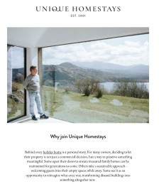Why join Unique Homestays