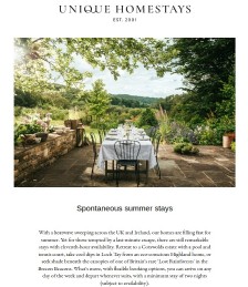 Spontaneous summer stays