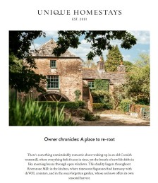 Owner chronicles: A place to re-root