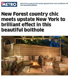 New Forest Country Chic Meets Upstate New York to Brilliant Effect in this Beautiful Bolthole