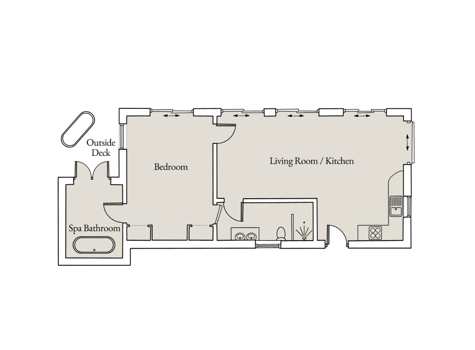Floor plan of Atlanta
