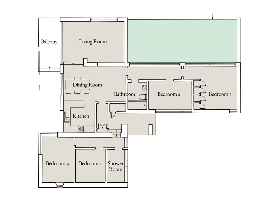 Floor plan of Elemental