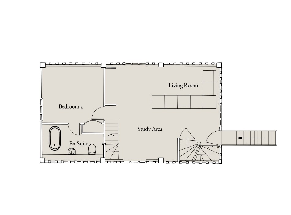 Floor plan of Fawn Wood