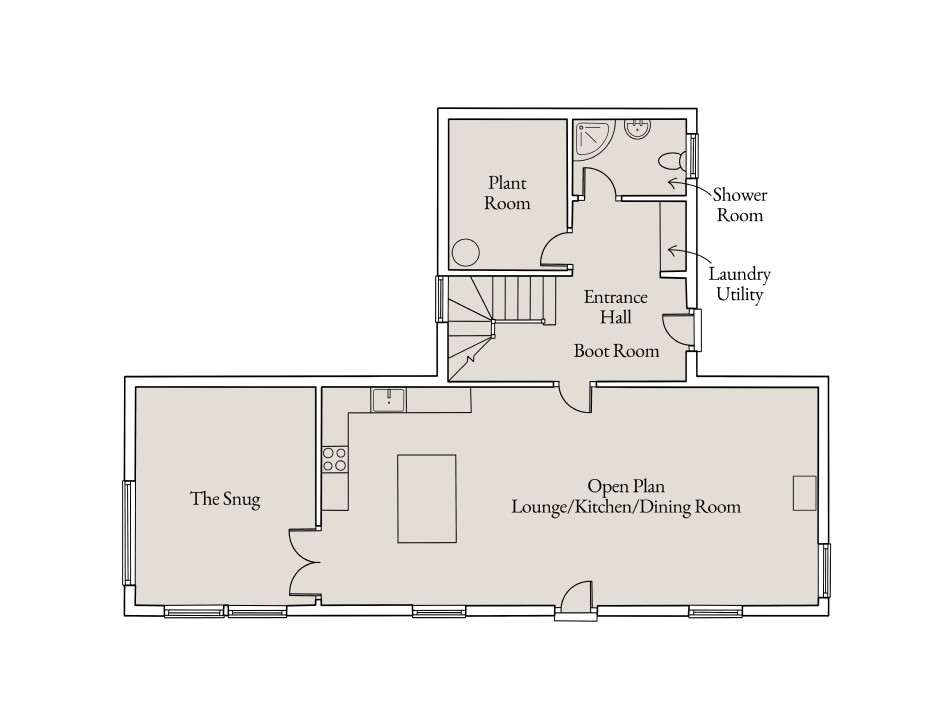 Floor plan of Northlight