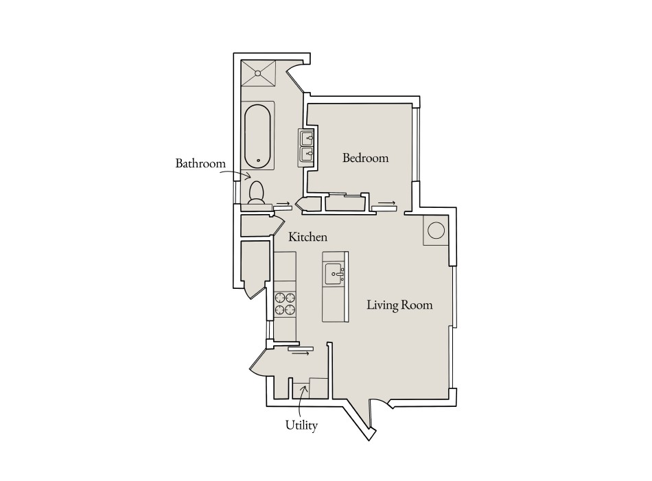 Floor plan of Orlagh