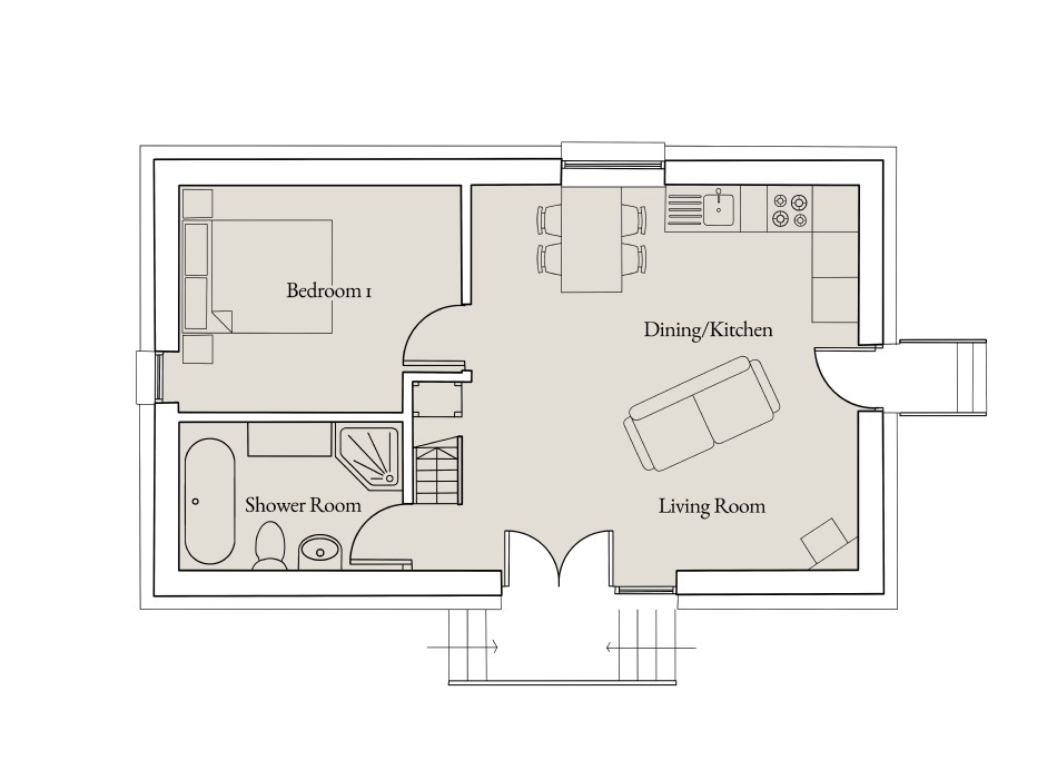 Floor plan of Over Lemon River