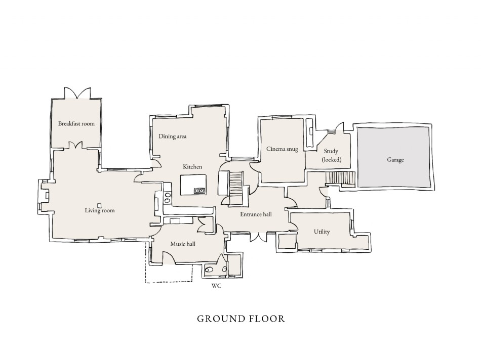 Floor plan of Rhapsody