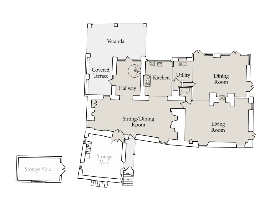Floor plan of Riverstone Mill