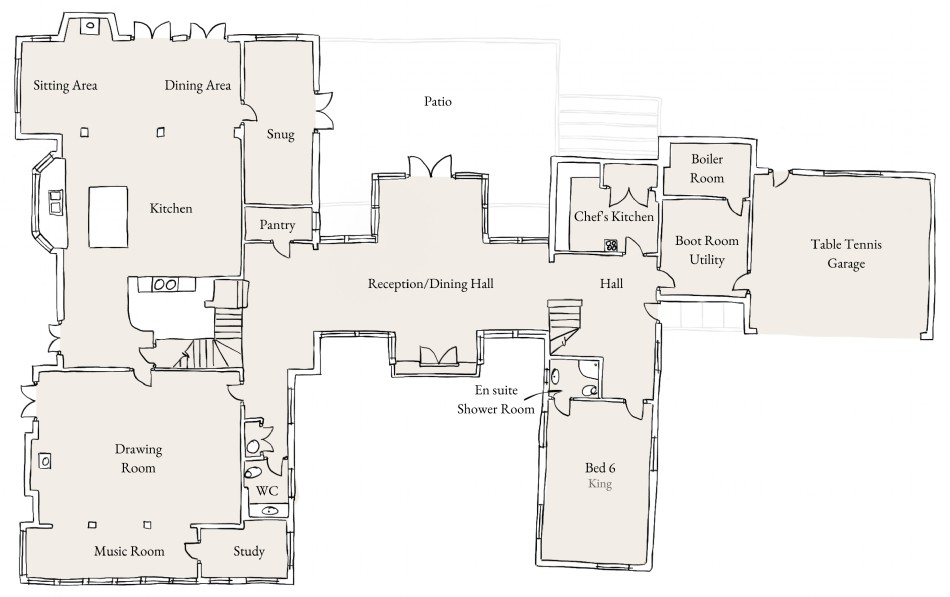 Main House, Ground Floor
