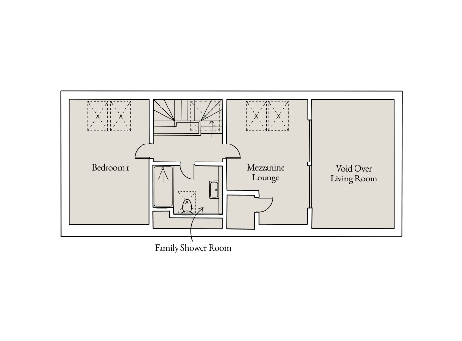 Floor plan of Selkie