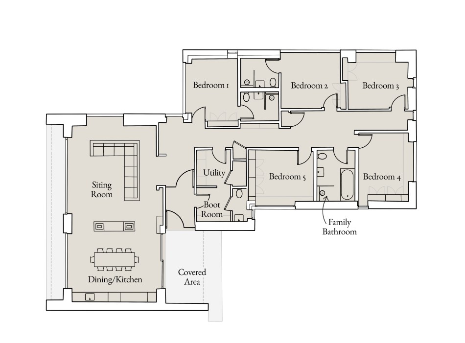 Floor plan of Silva
