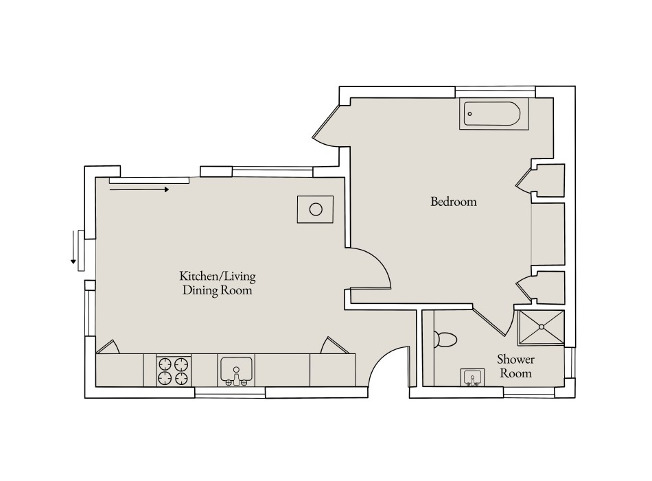 Floor plan of Suki