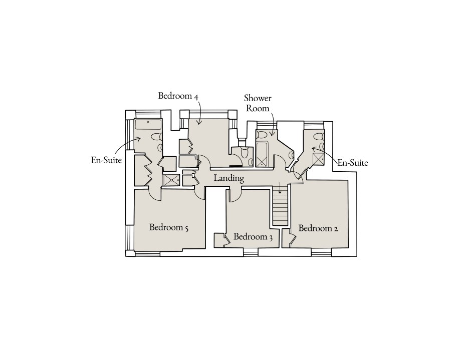 Floor plan of The Hatch