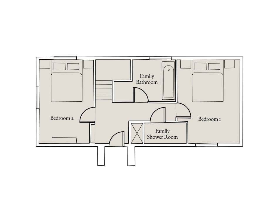 Floor plan of The Hop Store