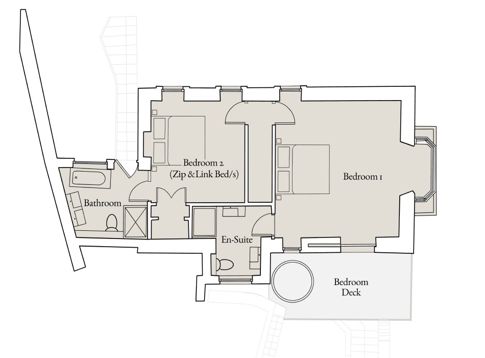 Floor plan of Watermark